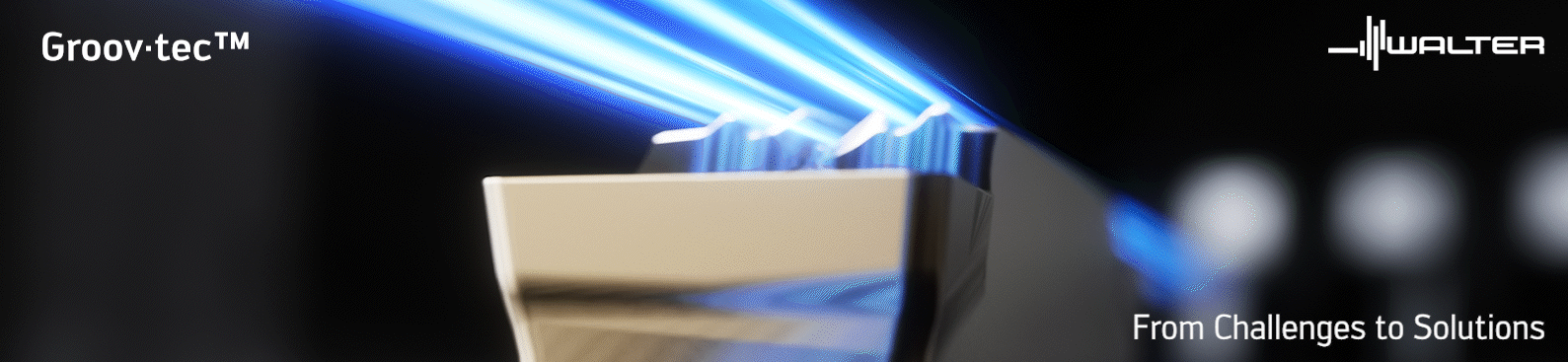 Walter Groov·tec verktyg för spår- och avstickningsbearbetning i stål och rostfritt.