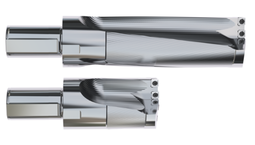 SD5402 och SD5301 vändskärsborrar för stabil borrning med stora diametrar