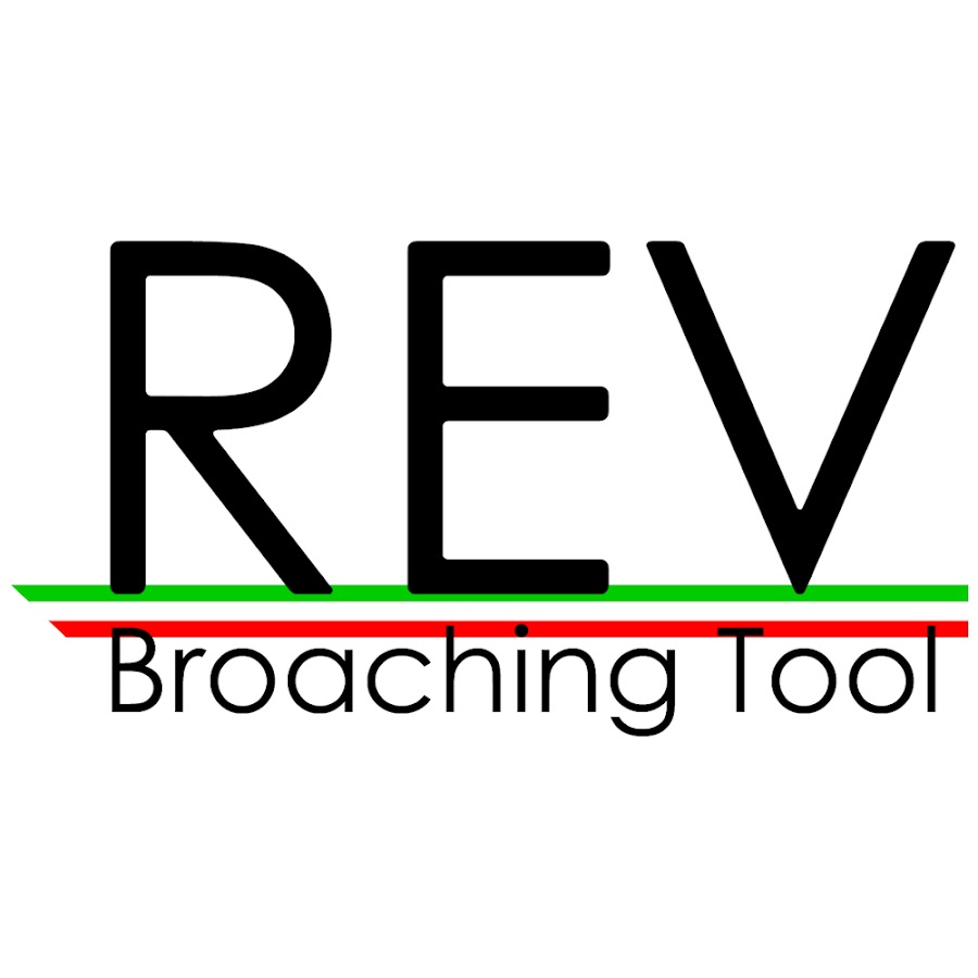 REV Tool logotyp – europeisk tillverkare av skärverktyg för metallbearbetning