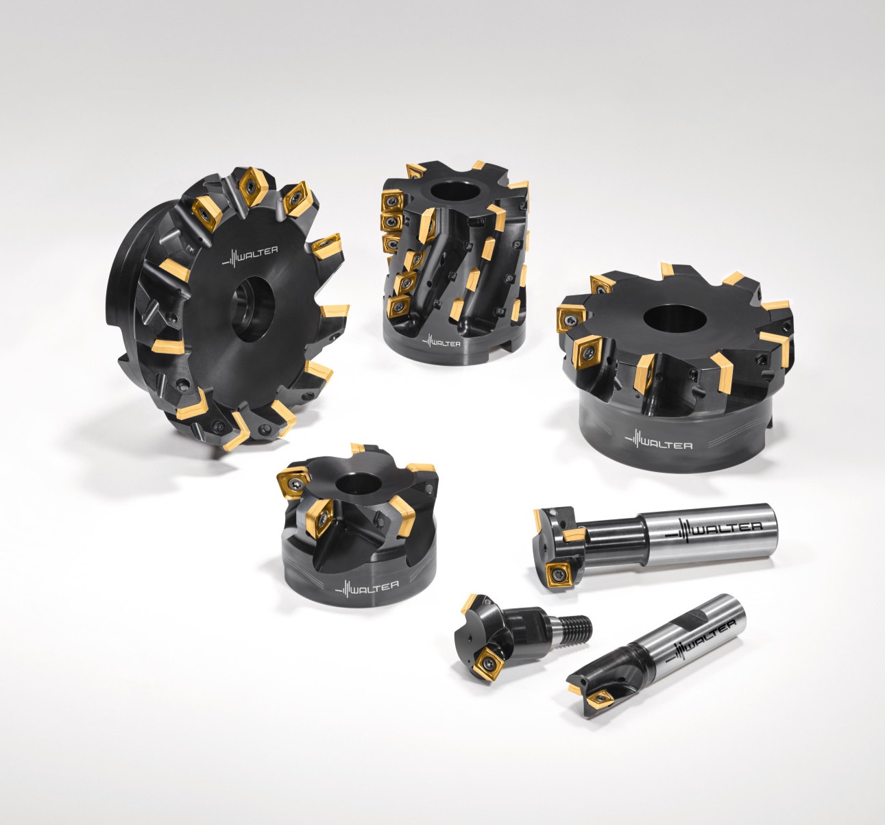 Walter M4000 frässystem med modulär design och universellt vändskär för plan- och hörnfräsning