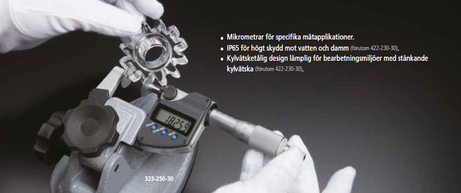 Mitutoyo Specialmikrometrar för avancerade behov