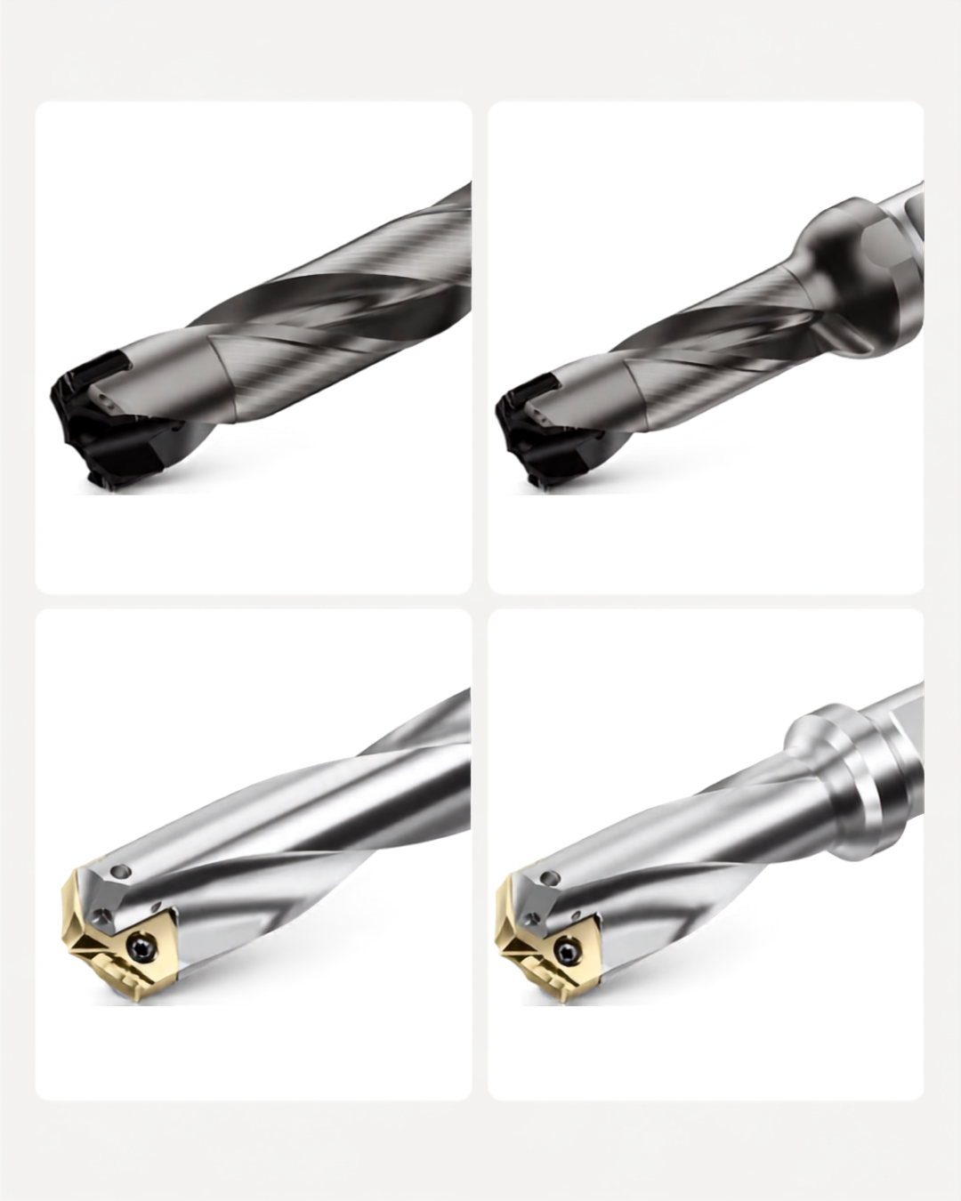 Walter Drion·tec borrsystem med D-Spade D5142 och E-Peak D5150 för produktiv och kostnadseffektiv borrning i metallbearbetning